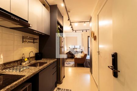 Studio para alugar com 30m², 1 quarto e sem vaga Studio para alugar com 30m², 1 quarto e sem vagaSala/Quarto