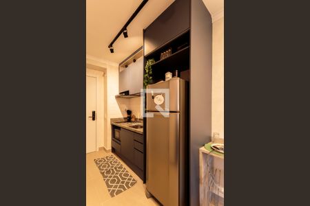 Studio para alugar com 30m², 1 quarto e sem vaga Studio para alugar com 30m², 1 quarto e sem vagaCozinha