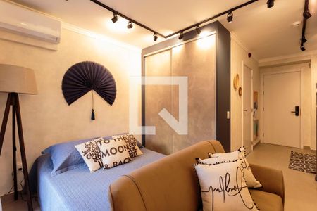 Studio para alugar com 30m², 1 quarto e sem vaga Studio para alugar com 30m², 1 quarto e sem vagaSala/Quarto