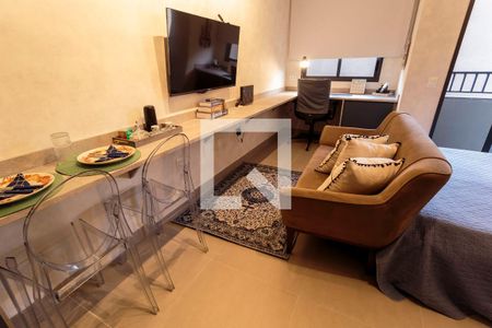 Studio para alugar com 30m², 1 quarto e sem vaga Studio para alugar com 30m², 1 quarto e sem vagaSala/Quarto