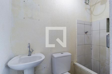Banheiro de kitnet/studio para alugar com 1 quarto, 20m² em Brás, São Paulo