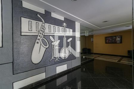 Apartamento para alugar com 90m², 3 quartos e 1 vaga Apartamento para alugar com 90m², 3 quartos e 1 vagaHall social