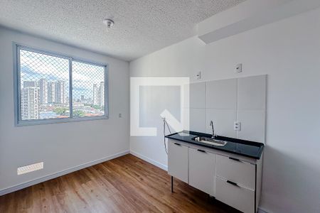Sala/Cozinha de apartamento para alugar com 1 quarto, 24m² em Belenzinho, São Paulo
