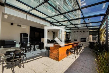 Apartamento para alugar com 34m², 1 quarto e 1 vagaChurrasqueira