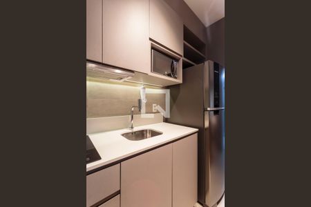 Studio à venda com 40m², 1 quarto e 1 vagaCozinha - Torneira