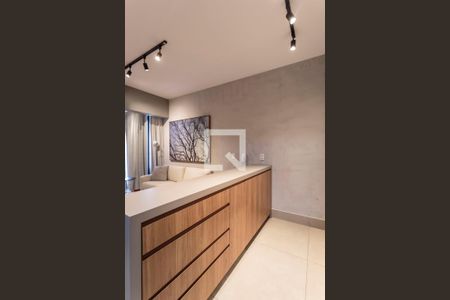 Studio à venda com 40m², 1 quarto e 1 vagaCozinha - Armários