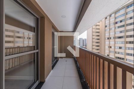 Varanda de apartamento para alugar com 1 quarto, 32m² em Vila Gumercindo, São Paulo