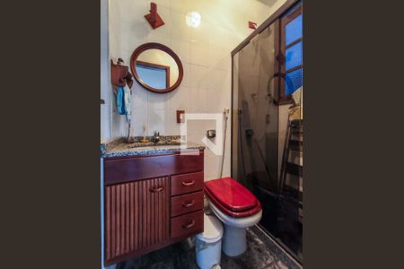 Banheiro de kitnet/studio para alugar com 1 quarto, 30m² em Tijuca, Rio de Janeiro