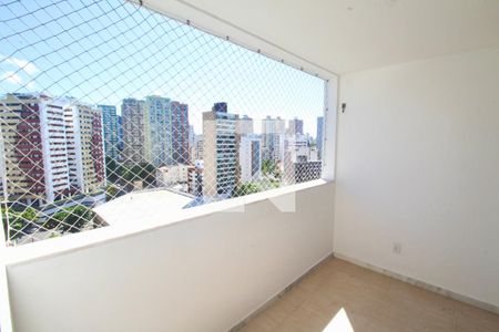 Varanda da Sala de apartamento para alugar com 3 quartos, 100m² em Pituba, Salvador