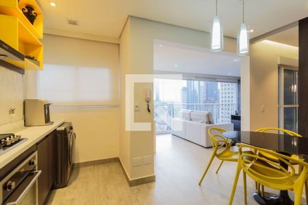Sala de kitnet/studio para alugar com 1 quarto, 54m² em Vila Nova Conceição, São Paulo