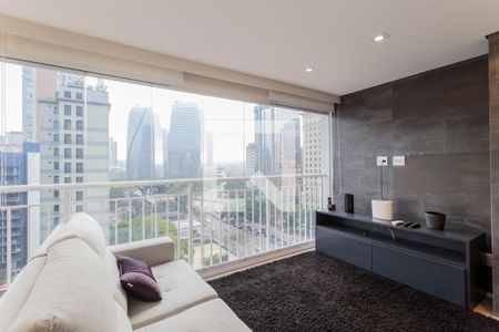 Sala de kitnet/studio para alugar com 1 quarto, 54m² em Vila Nova Conceição, São Paulo