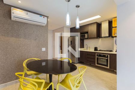 Sala de kitnet/studio para alugar com 1 quarto, 54m² em Vila Nova Conceição, São Paulo