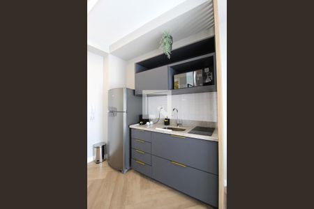 Studio à venda com 35m², 1 quarto e sem vagaCozinha