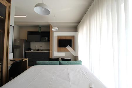 Sala/Quarto de kitnet/studio à venda com 1 quarto, 35m² em Indianópolis, São Paulo