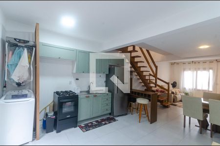 Casa de condomínio à venda com 123m², 2 quartos e 2 vagasCozinha