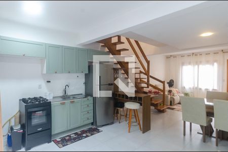 Casa de condomínio à venda com 123m², 2 quartos e 2 vagasCozinha