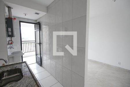 Cozinha e Área de Serviço de apartamento para alugar com 2 quartos, 45m² em Vila Esperança, São Paulo