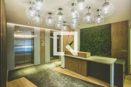 Studio para alugar com 27m², 0 quarto e sem vaga Studio para alugar com 27m², 0 quarto e sem vagaHall de entrada