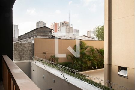 Vista da Varanda  de kitnet/studio para alugar com 1 quarto, 28m² em Vila Clementino, São Paulo