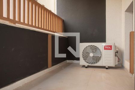 Varanda  de kitnet/studio para alugar com 1 quarto, 28m² em Vila Clementino, São Paulo