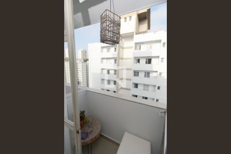 Varanda da Sala de apartamento para alugar com 2 quartos, 60m² em Jardim Taquaral, São Paulo
