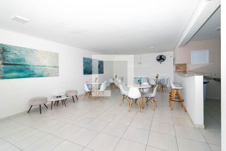 Apartamento à venda com 47m², 2 quartos e 1 vagaÁrea comum - Salão de festas