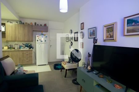 Sala de apartamento para alugar com 1 quarto, 42m² em Bela Vista, São Paulo