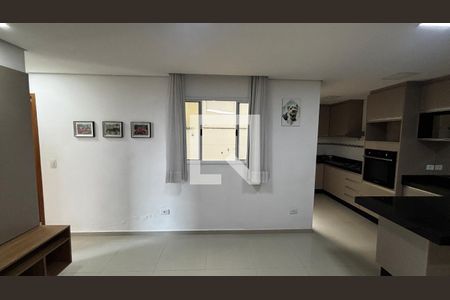 Sala de apartamento à venda com 2 quartos, 60m² em Jardim Ana Maria, Santo André