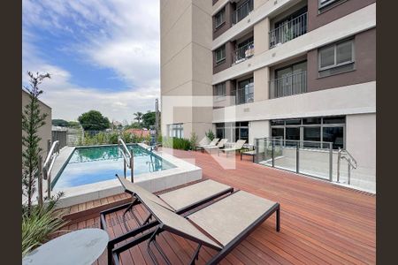Studio à venda com 24m², 1 quarto e sem vagaPiscina