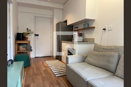 Sala de apartamento à venda com 1 quarto, 45m² em Perdizes, São Paulo