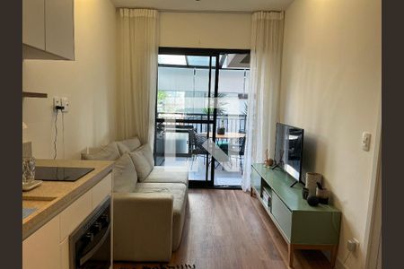 Sala de apartamento à venda com 1 quarto, 45m² em Perdizes, São Paulo