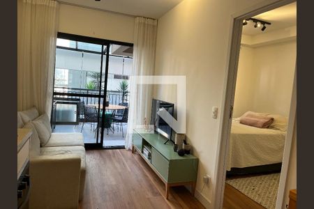 Sala de apartamento à venda com 1 quarto, 45m² em Perdizes, São Paulo