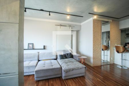 Sala de apartamento à venda com 2 quartos, 75m² em Vila Bertioga, São Paulo