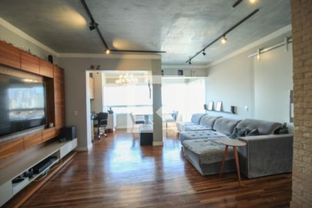 Sala de apartamento à venda com 2 quartos, 75m² em Vila Bertioga, São Paulo