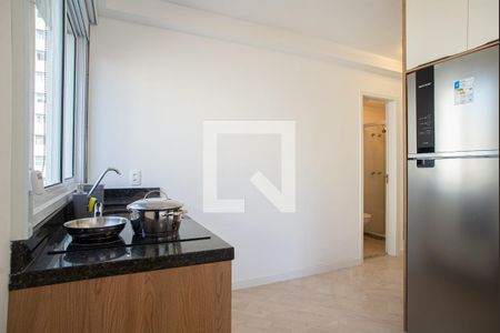 Studio à venda com 29m², 1 quarto e sem vagaCozinha