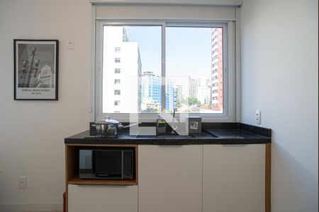 Studio à venda com 29m², 1 quarto e sem vagaCozinha