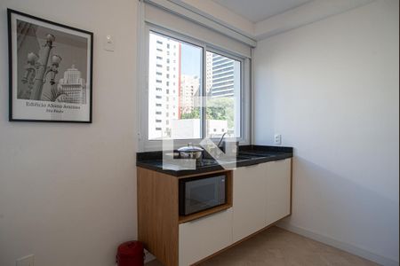 Studio à venda com 29m², 1 quarto e sem vagaCozinha