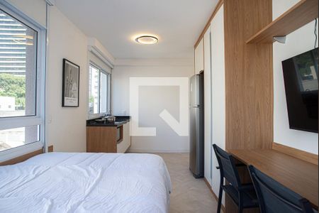 Studio à venda com 29m², 1 quarto e sem vagaSala/Quarto