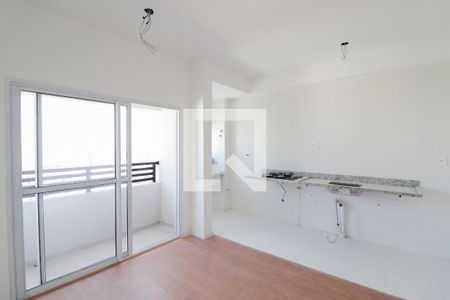 Sala/Cozinha/Área de Serviço de apartamento à venda com 2 quartos, 37m² em Vila Paulicéia, São Paulo