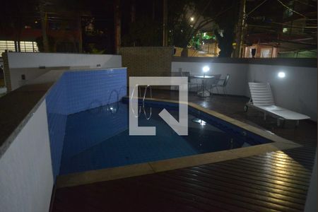 Área comum - Piscina de apartamento à venda com 3 quartos, 110m² em Vila Bastos, Santo André