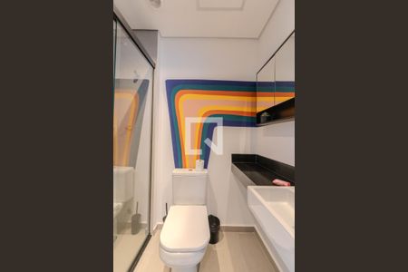 Banheiro de apartamento à venda com 1 quarto, 36m² em Bela Vista, São Paulo