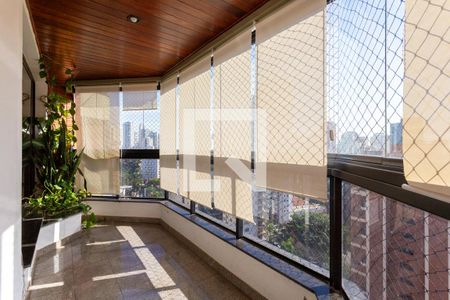 Varanda da Sala de apartamento para alugar com 3 quartos, 127m² em Jardim Vila Mariana, São Paulo