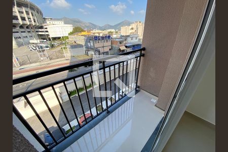 Varanda da Sala de apartamento para alugar com 2 quartos, 44m² em Engenho de Dentro, Rio de Janeiro