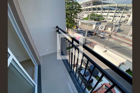 Varanda da Sala de apartamento para alugar com 2 quartos, 44m² em Engenho de Dentro, Rio de Janeiro