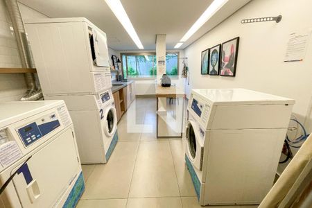 Studio para alugar com 43m², 1 quarto e 1 vagaLavanderia