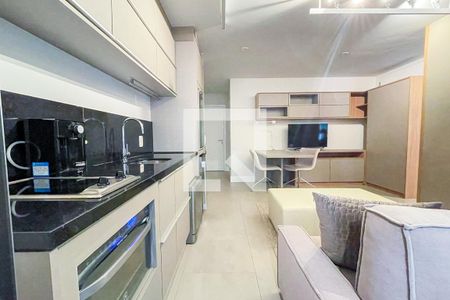 Studio para alugar com 43m², 1 quarto e 1 vagaSala