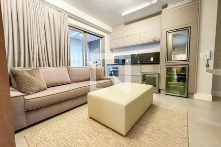 Studio para alugar com 43m², 1 quarto e 1 vagaSala