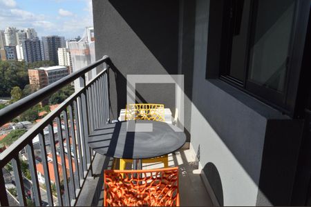 Studio à venda com 21m², 1 quarto e sem vagaVaranda
