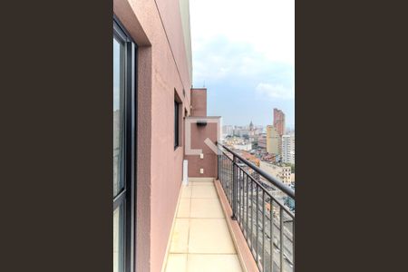 Studio para alugar com 26m², 1 quarto e sem vagaVaranda