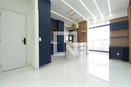 Sala de apartamento à venda com 2 quartos, 78m² em Swiss Park, Campinas